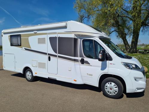 Fiat DUCATO CARADO T449 half integraal, queensbed, garage, t, Auto's, Fiat, Bedrijf, Ducato, Diesel, Overige carrosserieën, Automaat