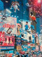 Alexander Chen Times Square Parade, gesigneerd. 68.5x50cm, Huis en Inrichting, Ophalen of Verzenden