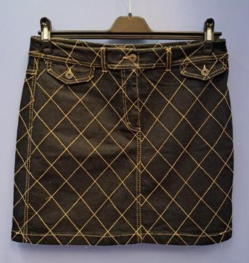 Scherpe prijs! Bandolera denim rok met stiksels mt 40 49582 beschikbaar voor biedingen