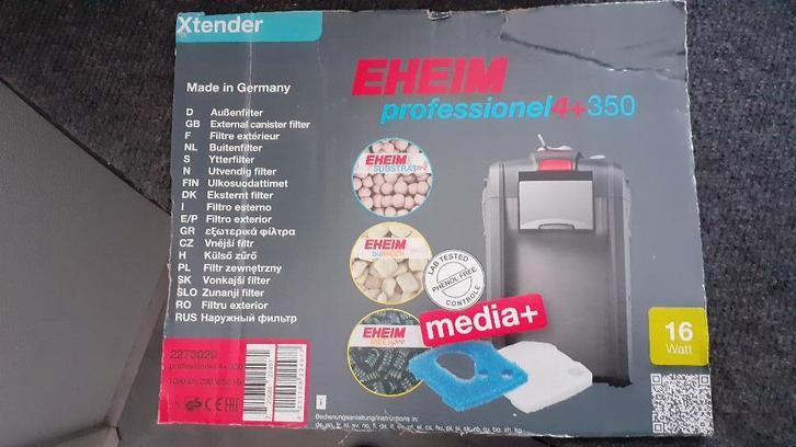 Eheim Buitenfilter, Dieren en Toebehoren, Vissen | Aquaria en Toebehoren, Zo goed als nieuw, Filter of Co2, Ophalen