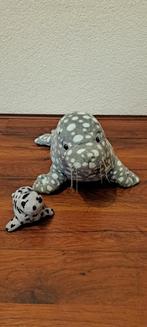 Zeehond grote en kleine knuffel., Ophalen of Verzenden, Zo goed als nieuw, Overige typen