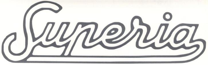Superia sticker #4, Motoren, Accessoires | Stickers, Ophalen of Verzenden