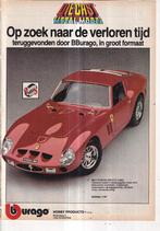 Retro reclame 1983 Bburago Ferrari speelgoed auto, Overige typen, Ophalen of Verzenden