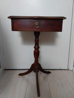 Telefoonkastje / Bijzettafel met lade, Huis en Inrichting, Minder dan 55 cm, Gebruikt, Klassiek, Rechthoekig