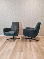 Set zgan prominent design lounge fauteuils, Huis en Inrichting, Fauteuils, Prominent, Minder dan 75 cm, Ophalen of Verzenden, Zo goed als nieuw