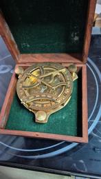 Antiek Kompas in Houten Doos, Antiek en Kunst, Antiek | Gereedschap en Instrumenten, Ophalen