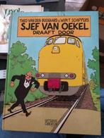 Sjef van Oekel draaft door gesigneerd hardcover k3, Eén stripboek, Ophalen of Verzenden