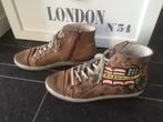 Fabrik 39 hoge schoenen tattoo maat 39 taupe sneaker, Bruin, Ophalen of Verzenden, Fabrik, Sneakers of Gympen