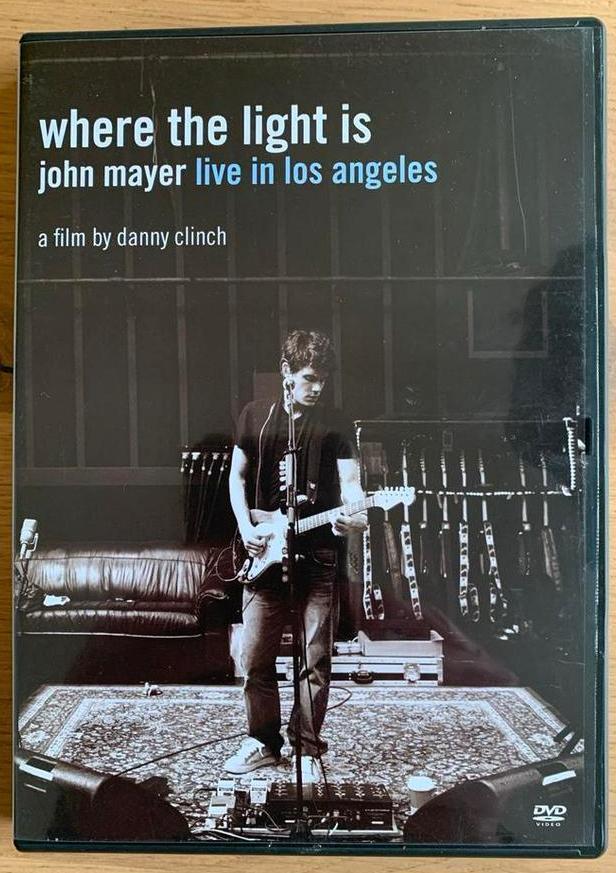 John Mayer - Where the Light Is DVD, Cd's en Dvd's, Dvd's | Muziek en Concerten, Zo goed als nieuw, Muziek en Concerten, Alle leeftijden