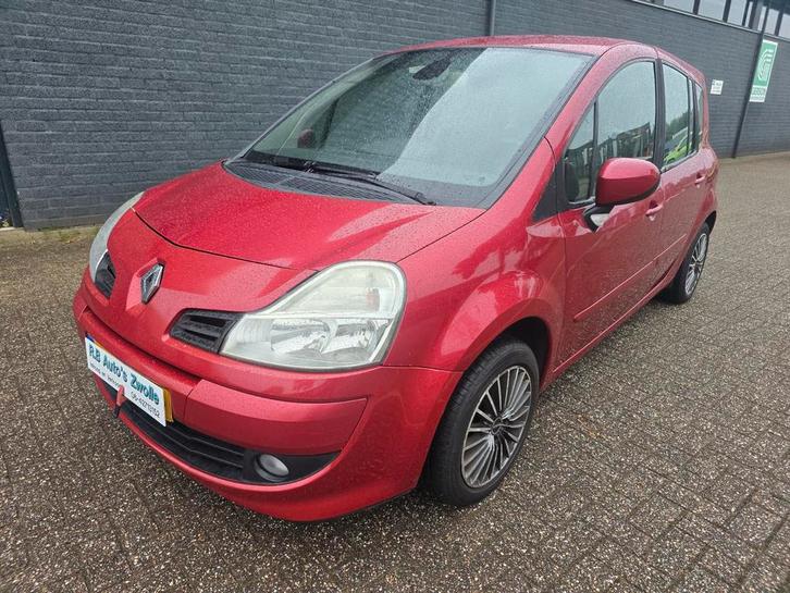 Renault Grand Modus 1.2 TCE 2010 Rood apk 8-2-2026, Auto's, Renault, Bedrijf, Grand Modus, ABS, Airbags, Airconditioning, Boordcomputer