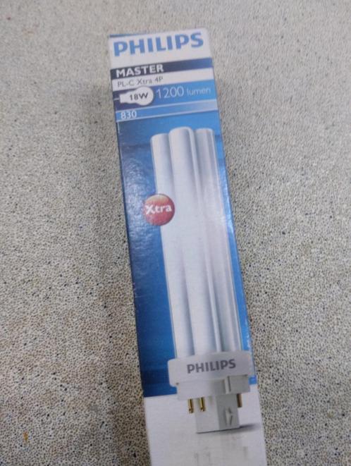 Te koop; Philips PL-C Xtra 4 pins., Huis en Inrichting, Lampen | Hanglampen, Nieuw, Ophalen of Verzenden