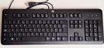 HP Toetsenbord KU-1156 USB Qwerty zwart bedraad, Ophalen of Verzenden, Qwerty, Bedraad, HP
