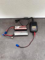 3s lipo accu’s +lipo lader, Ophalen of Verzenden, Zo goed als nieuw, Overige schalen, Onderdeel