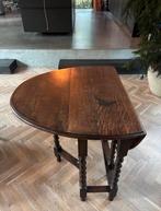 Charmante Engelse Gateleg Tafel met Gedraaide Poten, Antiek en Kunst, Antiek | Meubels | Tafels, Ophalen