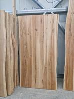 Opruiming ! Eikenhouten boomstam tafels, Ophalen, Nieuw, Vijf personen of meer, Rechthoekig