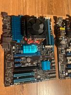 2x DDR3 moederbord met een amd FX processor., Computers en Software, Moederborden, Ophalen, Socket AM3+, DDR3, Zo goed als nieuw