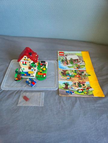 Lego creator 3 in1 seizoenen huis 31038 + boekjes beschikbaar voor biedingen