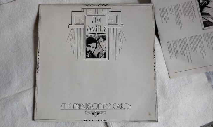 Jon And Vangelis The Friends Of Mr. Cairo Lp 1981, Cd's en Dvd's, Vinyl | Pop, Zo goed als nieuw, 1960 tot 1980, 12 inch, Ophalen of Verzenden