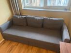 Friheten slaapbank Ikea donkergrijs, Huis en Inrichting, Ophalen, Gebruikt, Tweepersoons, 140 cm
