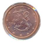 Finland 1 eurocent 2005, Postzegels en Munten, Munten | Europa | Euromunten, Ophalen of Verzenden, Finland, 1 cent, Losse munt
