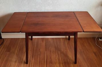te koop: verlengbare eettafel, retro vintage jaren 50 / 60  beschikbaar voor biedingen