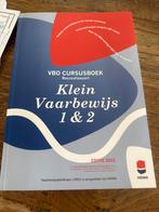 VBO Cursusboek Klein Vaarbewijs 1&2 (2022), Boeken, Ophalen of Verzenden, Nieuw, Overige onderwerpen