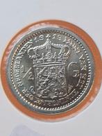 Halve gulden 1913 Wilhelmina, Ophalen of Verzenden, Koningin Wilhelmina, ½ gulden, Zilver