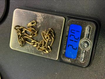 Gouden armband 21cm 21,27 gram beschikbaar voor biedingen