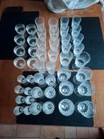 Kristal servies 6 x 8 glazen, Huis en Inrichting, Keuken | Servies, Ophalen, Glas of Glazen, Nieuw, Glas