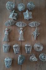 Set Italiaanse Filigrain ,kunstof kerstfiguren jaren 60/70, Ophalen of Verzenden