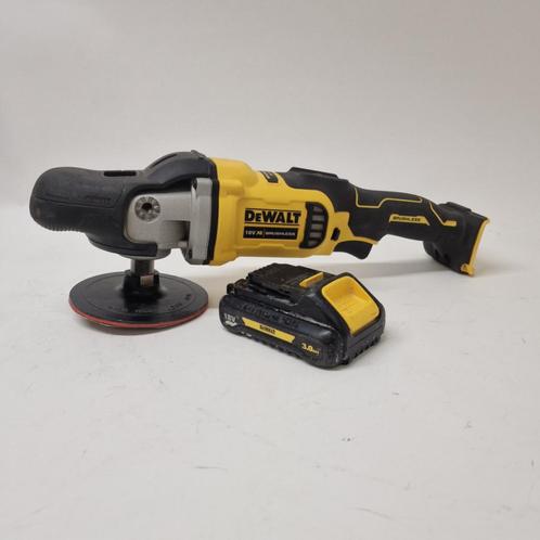 DeWALT DCM849 Haakse Polijstmachine 125-180mm Inc Accu18V 3., Doe-het-zelf en Verbouw, Gereedschap | Overige machines, Zo goed als nieuw