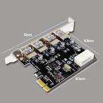USB 3.0 High Quality PCI-e kaart met 4 x superspeed poorten, Overige soorten, PCI-e, Ophalen of Verzenden, Overige typen