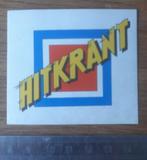 Sticker - Hitkrant - muziekblad, Verzamelen, Verzenden, Zo goed als nieuw, Overige typen