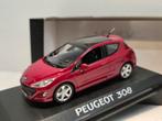 Peugeot 308 - Rouge Red - Panodak 1:43 Norev, Hobby en Vrije tijd, Modelauto's | 1:43, Ophalen of Verzenden, Zo goed als nieuw