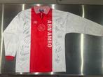 Ajax shirt 96/97 – #18 Kiki Musampa – gesigneerd door team, Verzamelen, Ophalen of Verzenden, Zo goed als nieuw, Ajax, Shirt