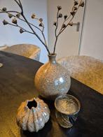 Vaas en waxine, Huis en Inrichting, Woonaccessoires | Vazen, Overige kleuren, Ophalen of Verzenden, Minder dan 50 cm, Glas