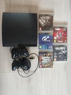 PS3 met 5 Games: GTA 5, Call of Duty & Meer!, Spelcomputers en Games, Spelcomputers | Sony PlayStation 1, Ophalen of Verzenden