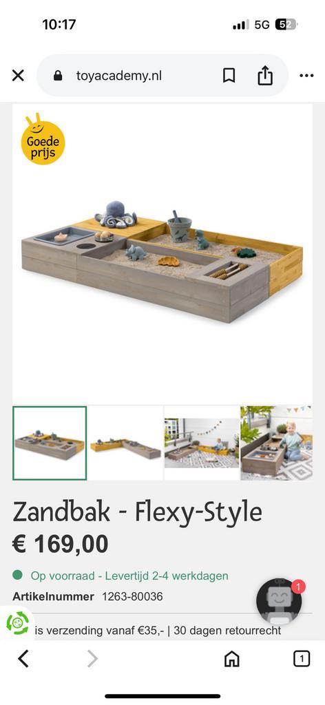 Muddy Buddy zandbak, Kinderen en Baby's, Speelgoed | Buiten | Zandbakken, Gebruikt, Ophalen