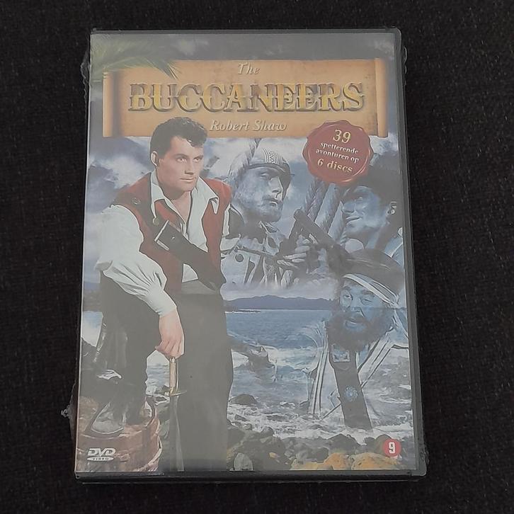 The Buchaneers 39 afleveringen op 6 dvd's Robert Shaw nieuw, Cd's en Dvd's, Dvd's | Tv en Series, Nieuw in verpakking, Actie en Avontuur
