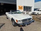 Mercedes 450 SL 1980 zeldzaam gaaf en origineel, erg mooi!!, Auto's, Oldtimers, Automaat, Cabriolet, Wit, Bedrijf