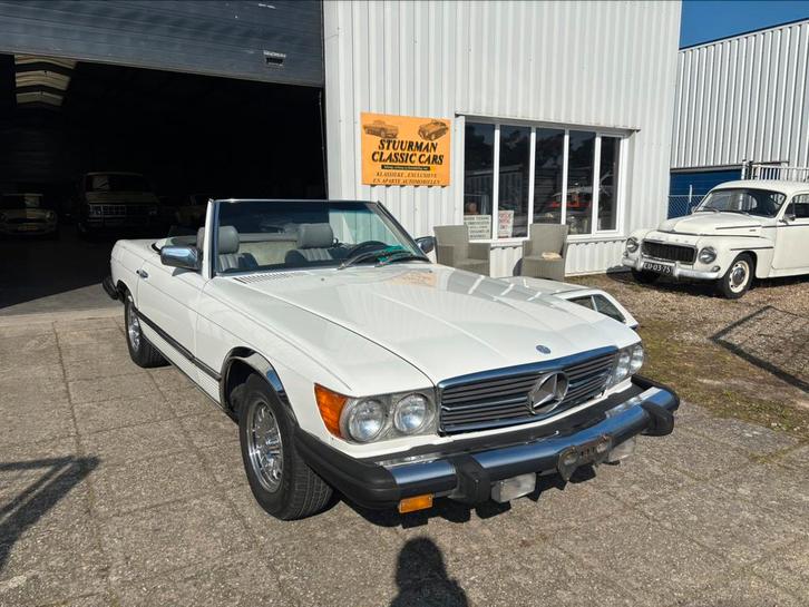 Mercedes 450 SL 1980 zeldzaam gaaf en origineel, erg mooi!!, Auto's, Oldtimers, Bedrijf, Airconditioning, Centrale vergrendeling