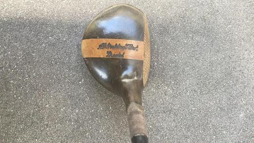 Antieke houten linkshandige golfclub A.G. Spalding 1940/1960, Antiek en Kunst, Antiek | Overige Antiek, Ophalen of Verzenden