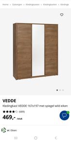 kleidingkast vedde jysk. Prijs onderhandelbaar, Huis en Inrichting, Ophalen, Gebruikt, 50 tot 75 cm