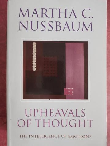 Martha Nussbaum Upheavals of thought beschikbaar voor biedingen