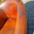 Schapenleren fauteuil sleets 150 euro OPHAALPRIJS, Schapenleren, Gebruikt, ., Ophalen of Verzenden