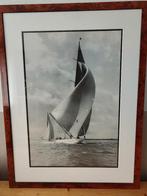 Ingelijste foto zeilschip, Ophalen, 1960 tot 1980, Gebruikt, Foto
