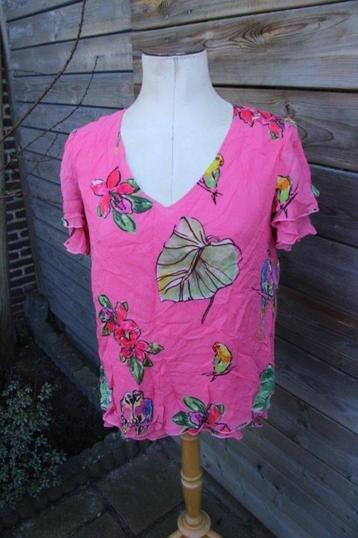 Tuniek roze/ kleur Caroline Biss mt 40 Vaste prijs beschikbaar voor biedingen