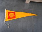 Shell vlag oude logo lang, Ophalen of Verzenden, Zo goed als nieuw, Reclamebord