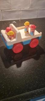 Vintage Chicco Autootje met Figuurtjes, Ophalen, Gebruikt, Jongen of Meisje