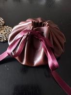 Dicebag, geld buidel, larp, reenactment, witchy, wicca, leer, Verzenden, Nieuw, Rood, Leer